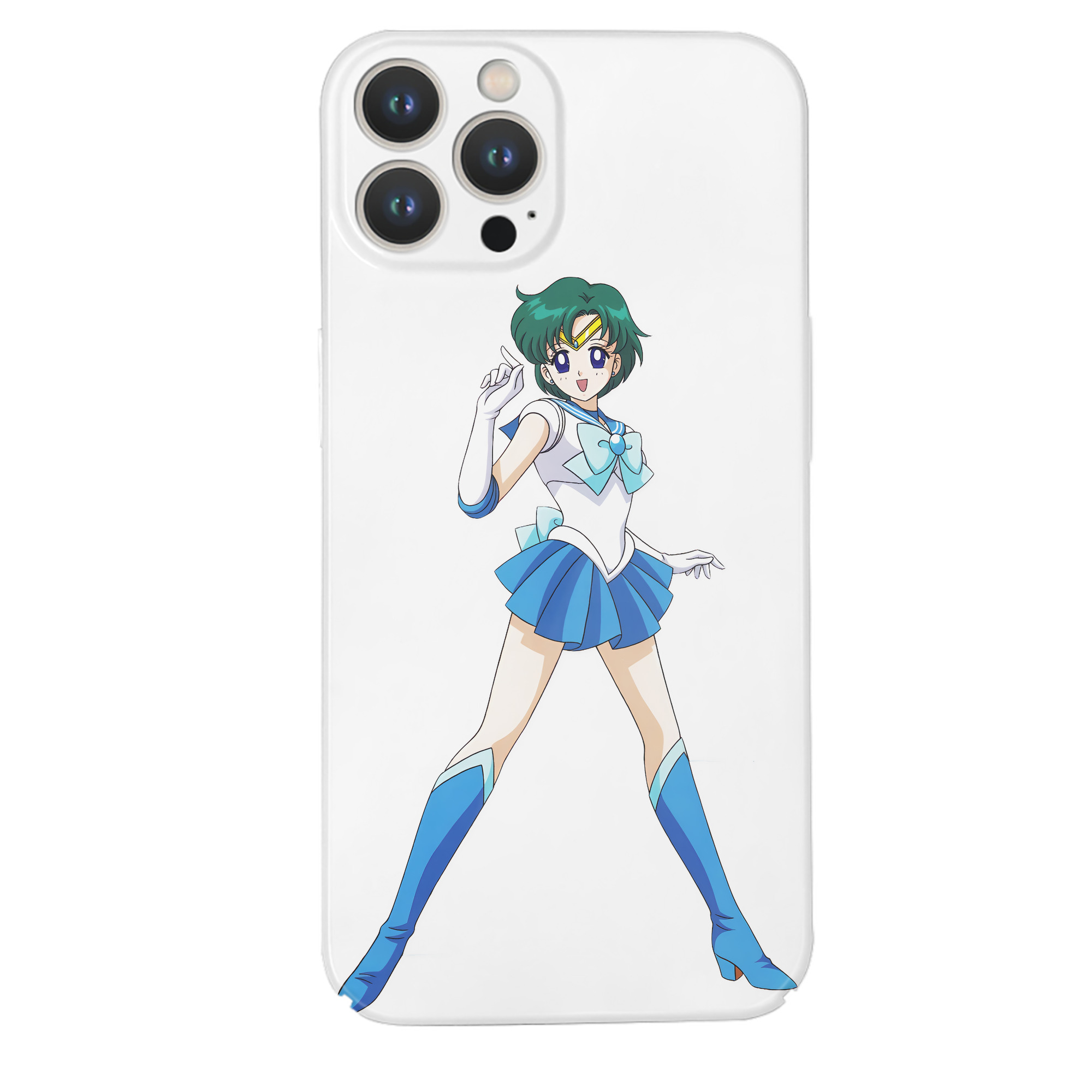 （画像用） 美少女戦士セーラームーン 海王 みちる（かいおう みちる） Sailor Moon Kaiou Michiru 【iPhone 14シリーズ対応】ハードケース
